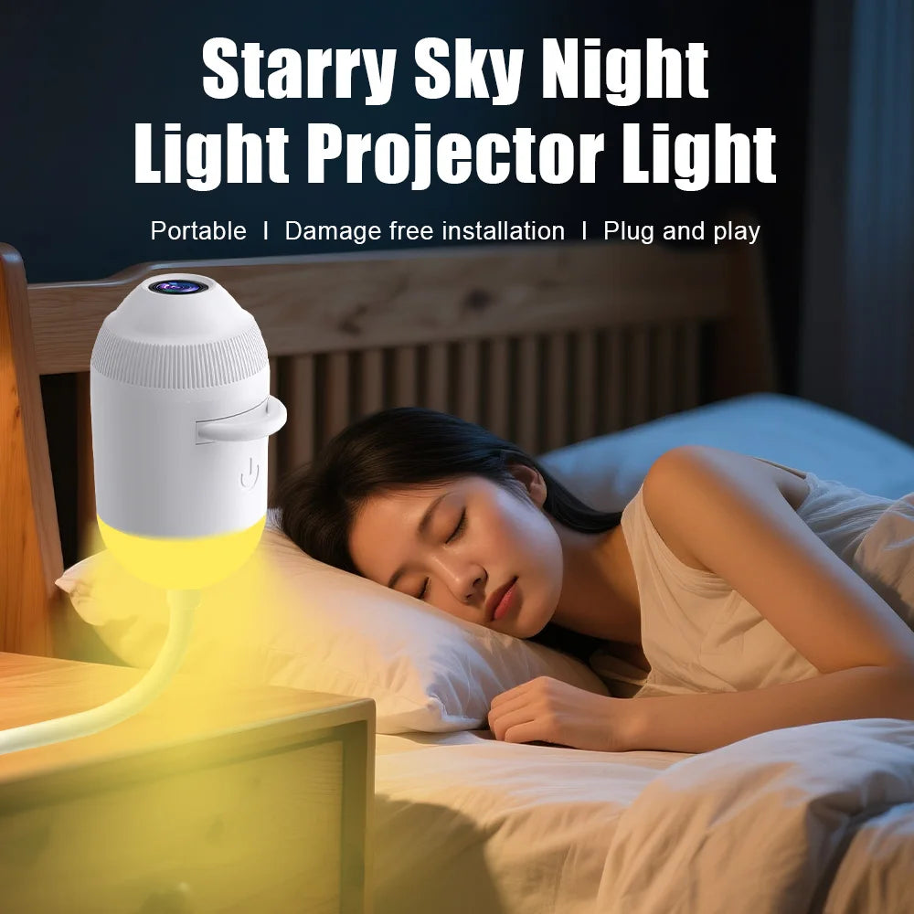 AURASCENT PROJECTOR GALAXY  Home, Bedroom, Nightlight, Romantic Galaxy Atmosphere Light